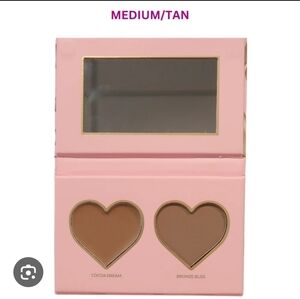 Eloise Sweet Cheeks Bronzer Duo In Medium-Tan BNIB Cream & Powder